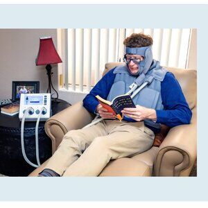 Tactile Lymphadema Vest for upper body, head and neck, Adult LARGE Unisex